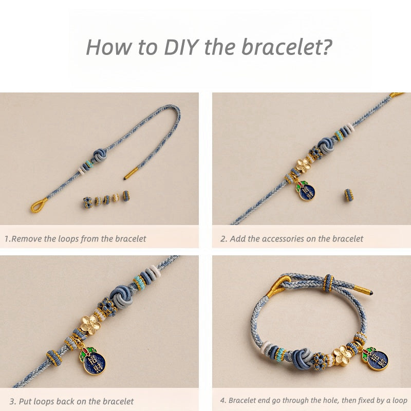 Handmade Eight Strand Bracelet to DIY Gifts for Your Loved Persons