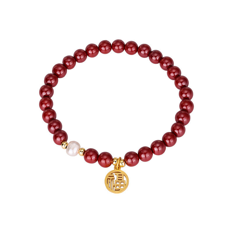 Cinnabar Bracelet Attract Wealth and Prosperity