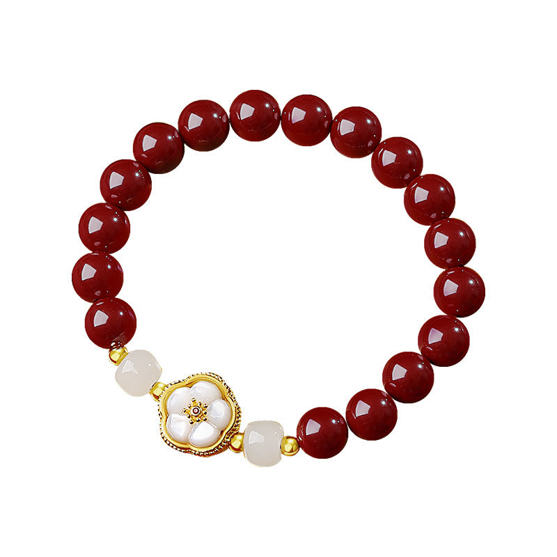 Cinnabar Bracelet Attract Good Luck and Wealth