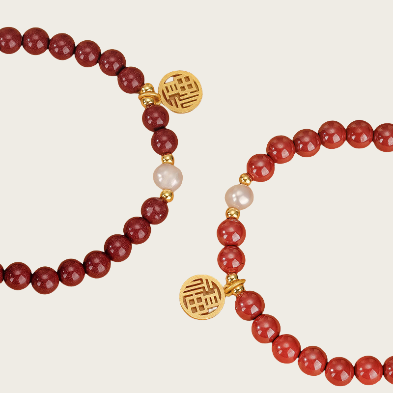 Cinnabar Bracelet Attract Wealth and Prosperity