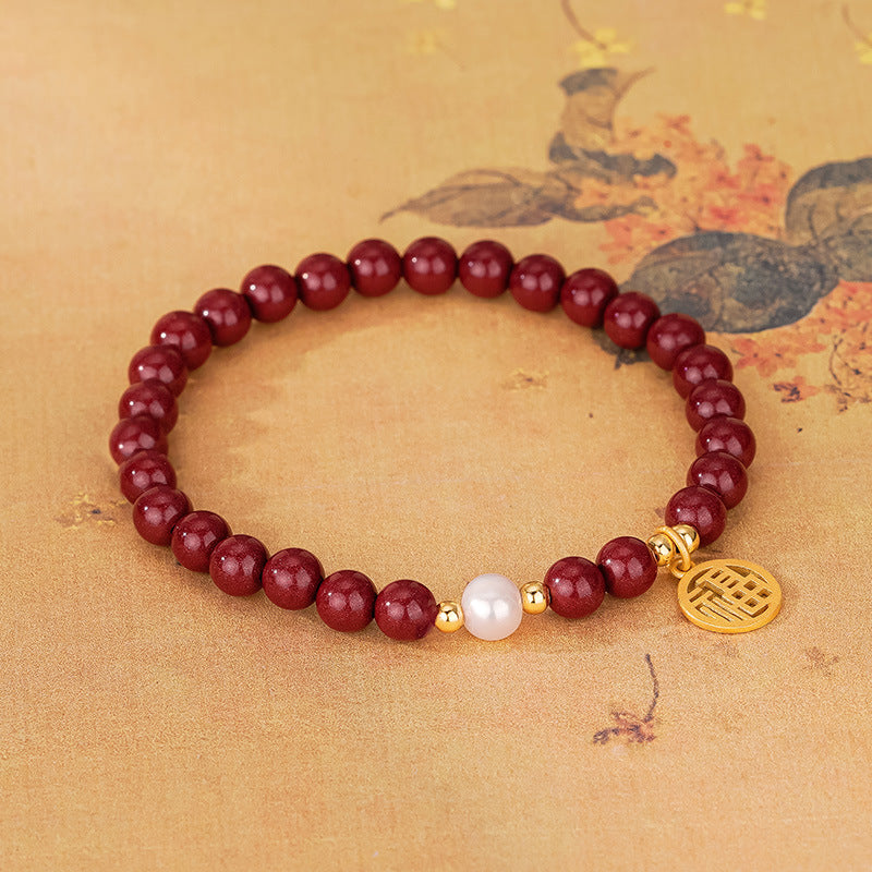 Cinnabar Bracelet Attract Wealth and Prosperity