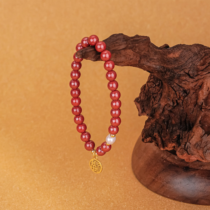 Cinnabar Bracelet Attract Wealth and Prosperity