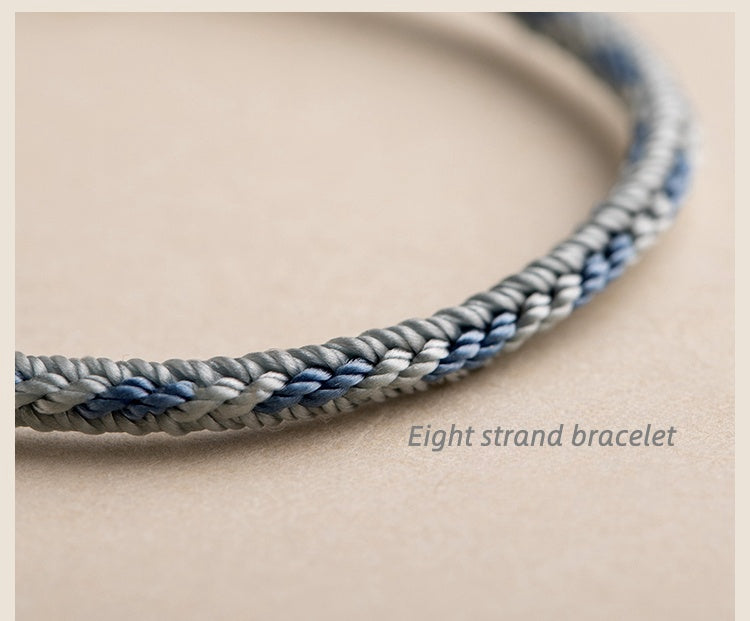 Handmade Eight Strand Bracelet to DIY Gifts for Your Loved Persons