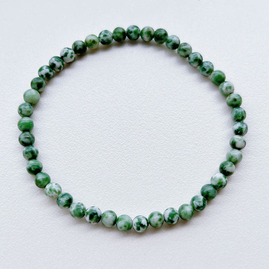 Green Spotted Energy Bracelet