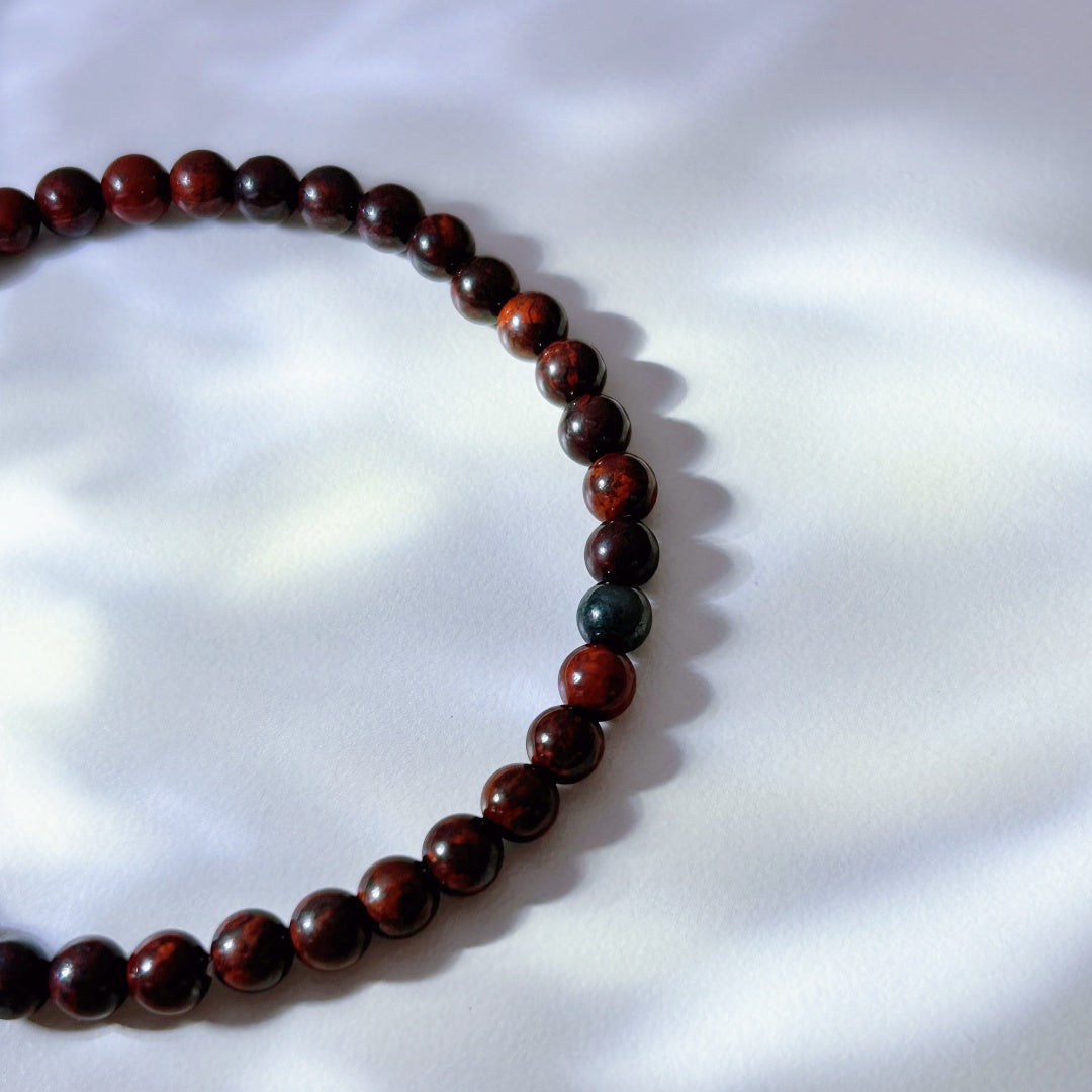 Red Tiger Eye Stone Bracelet to Stimulate motivation