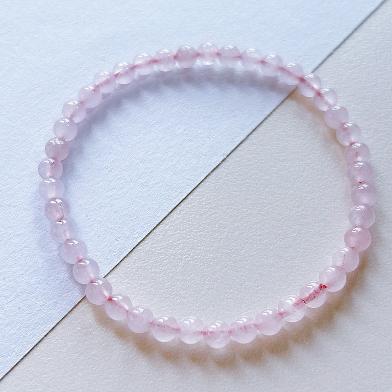 Rose Quartz Energy Bracelet to Unconditional Love