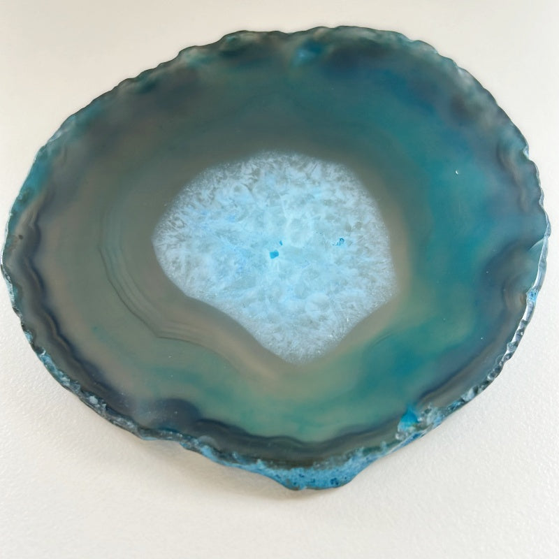 Magic Blue Agate Slice