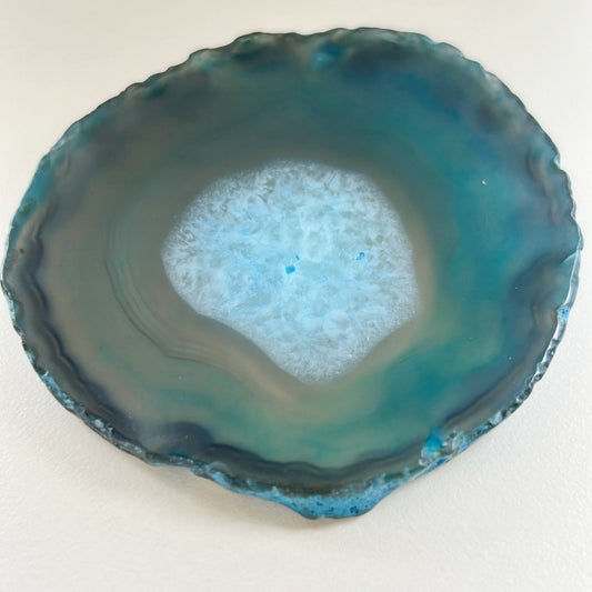 Magic Blue Agate Slice