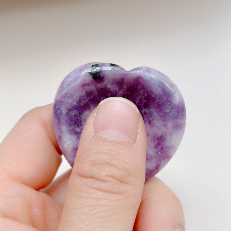 Amethyst Worry Stone to Alleviate Pressure