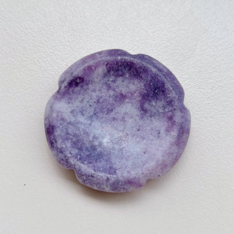 Amethyst Worry Stone to Alleviate Pressure