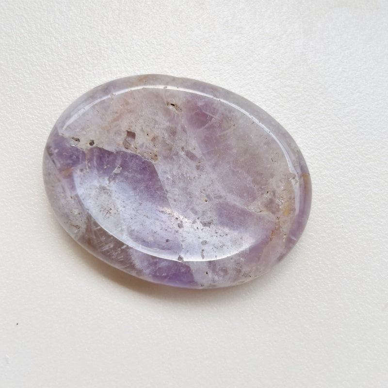 Amethyst Worry Stone to Alleviate Pressure