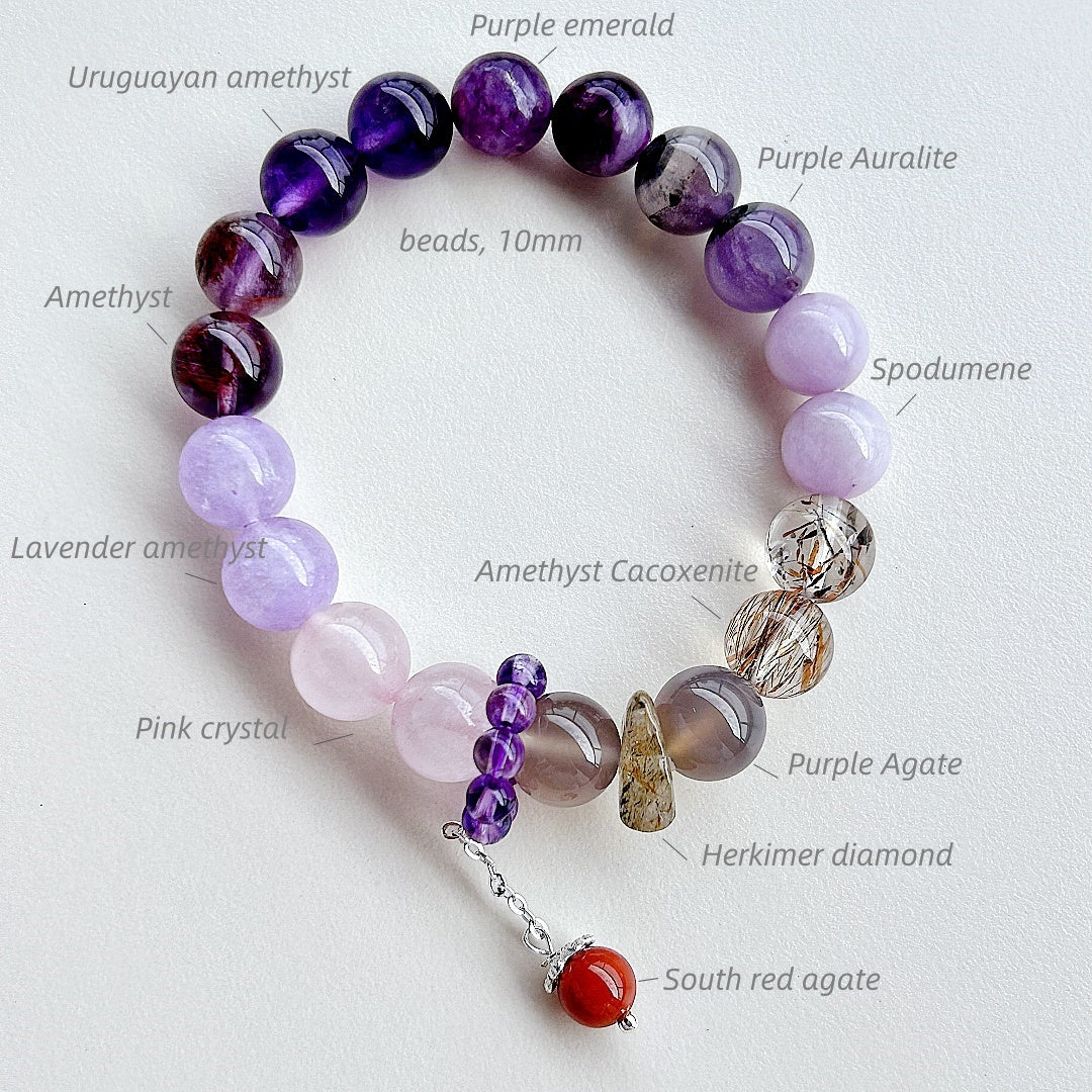 Amethyst Energy Bracelet to Attract Good Luck