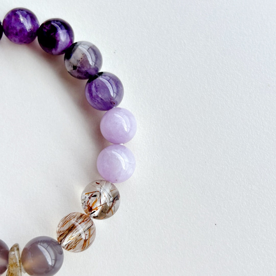 Amethyst Energy Bracelet to Attract Good Luck