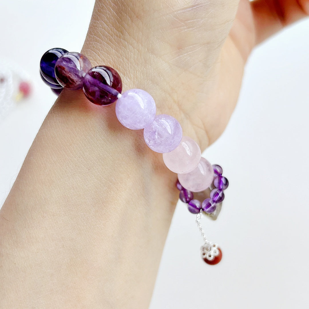 Amethyst Energy Bracelet to Attract Good Luck