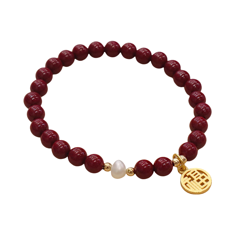 Cinnabar Bracelet Attract Wealth and Prosperity