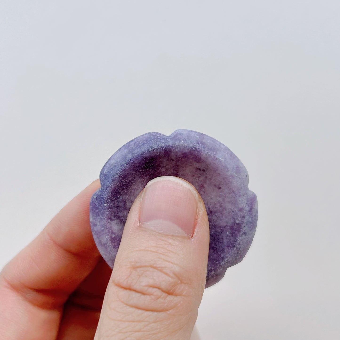 Amethyst Worry Stone to Alleviate Pressure