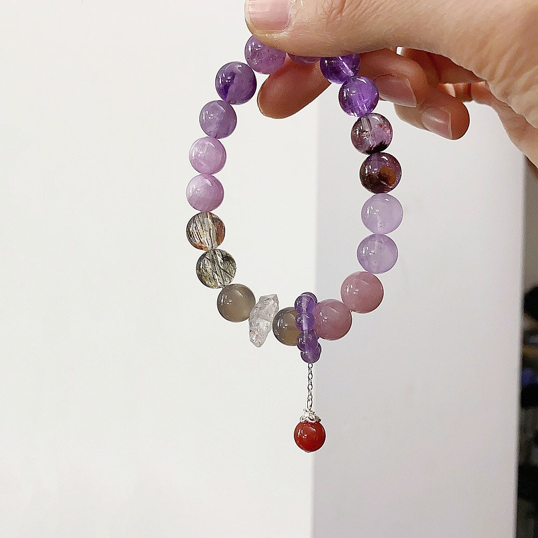 Amethyst Energy Bracelet to Attract Good Luck