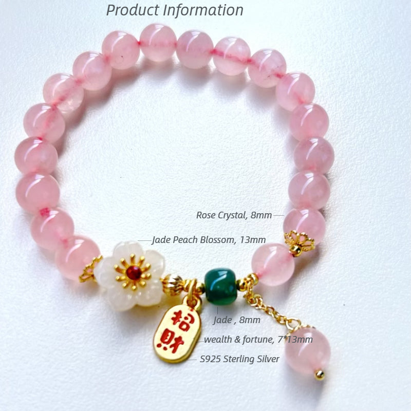 Rose Quartz to Attract Fortune in Love and Wealth